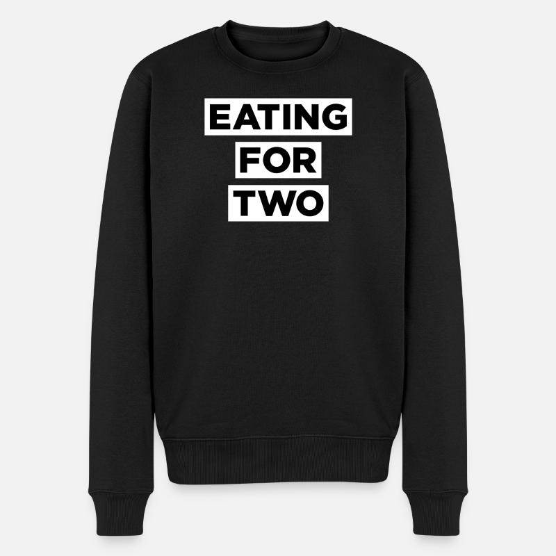 Manger pour deux - Pull Premium bio Homme - noir