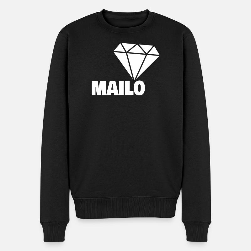 Mailo en tant que noble - Pull Premium bio Homme - noir