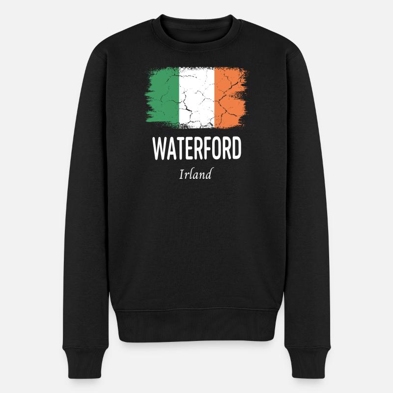 Waterford - Pull Premium bio Homme - noir