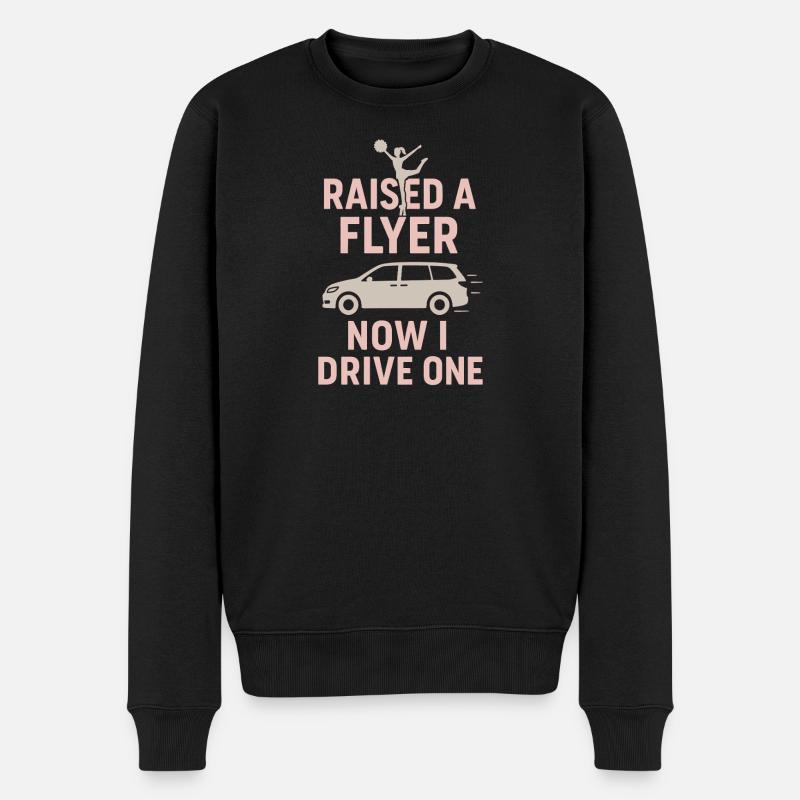 Cheer Mom Club Geschenk - Männer Premium Bio Pullover - Schwarz