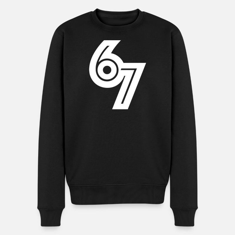 67_meme - Pull Premium bio Homme - noir