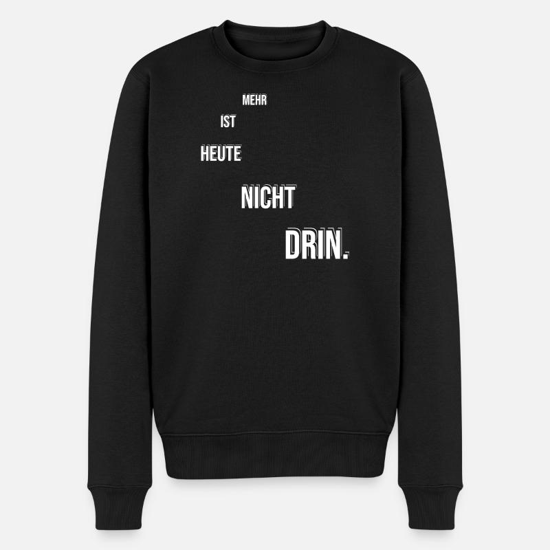Plus aujourd’hui n’est pas possible - Pull Premium bio Homme - noir