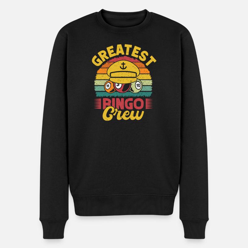 Bingo Game Greatest Crew Bingo - Pull Premium bio Homme - noir