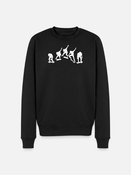 Skateboarding - Pull Premium bio Homme - noir