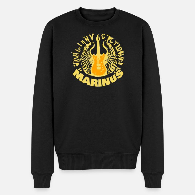 Guitar Marinus - Pull Premium bio Homme - noir