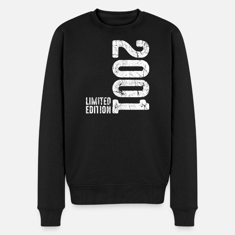 2001 Édition limitée – 25e anniversaire 2001 - Pull Premium bio Homme - noir