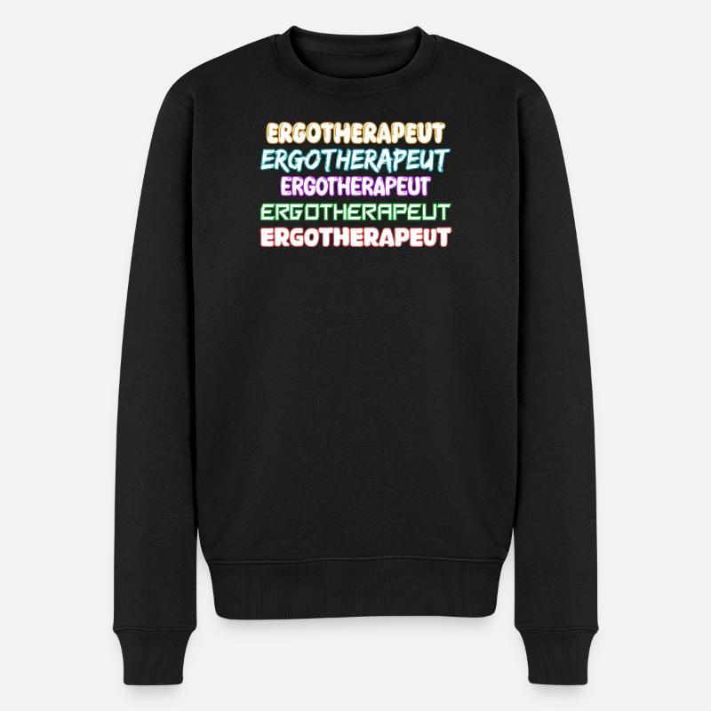 Ergotherapeut als Job - Männer Premium Bio Pullover - Schwarz