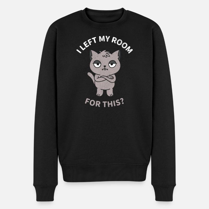 J’ai quitté ma chambre pour ça ? - Pull Premium bio Homme - noir