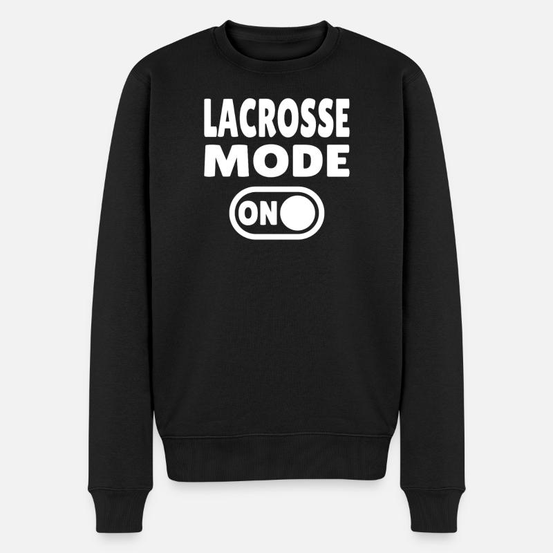 Mode crosse activé - Pull Premium bio Homme - noir