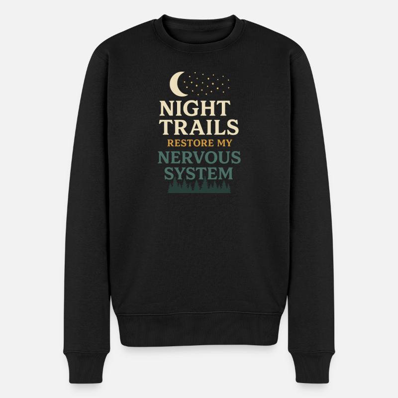 Introverti neurodivergent - Pull Premium bio Homme - noir