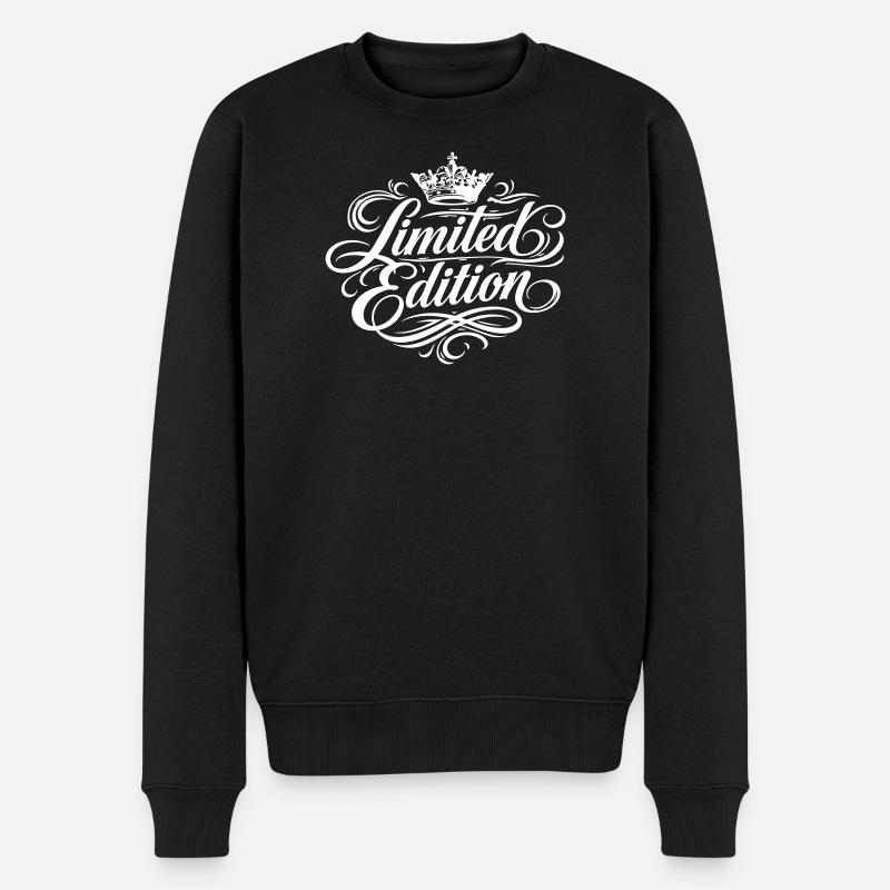 Édition limitée - Pull Premium bio Homme - noir