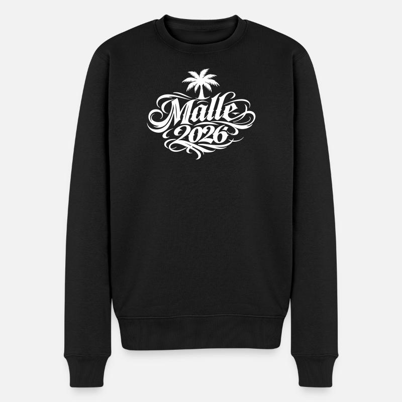 Malle 2026 Mallorca Tattoo - Pull Premium bio Homme - noir