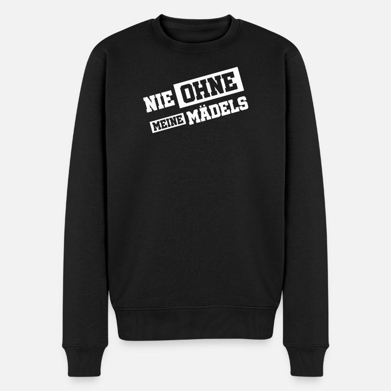 Jamais sans mes filles - Pull Premium bio Homme - noir