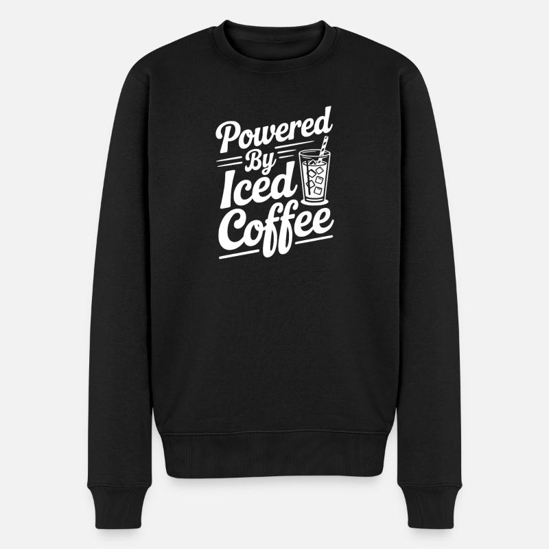 Propulsé par Iced Coffee - Pull Premium bio Homme - noir
