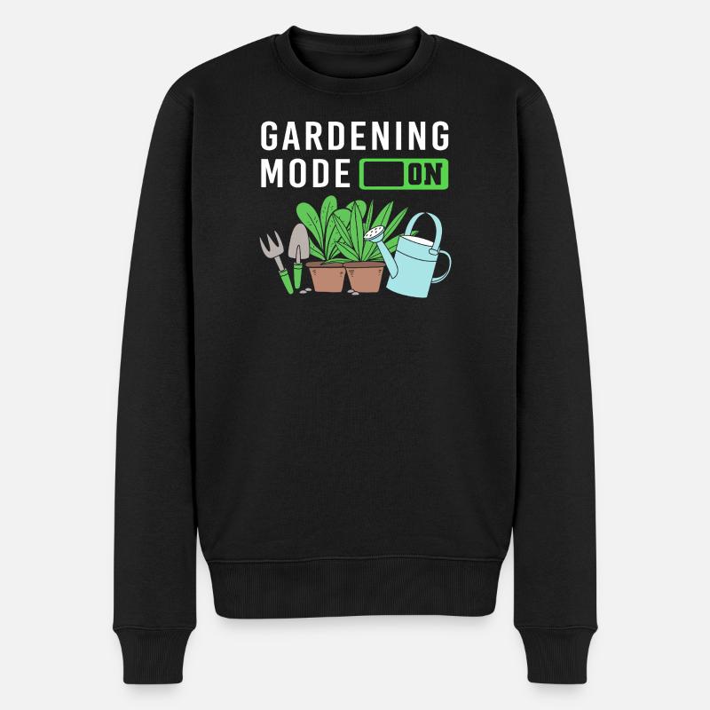 Cadeau de compost de vers - Pull Premium bio Homme - noir