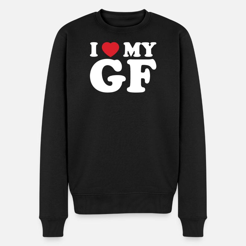I Heart MY GE - Pull Premium bio Homme - noir