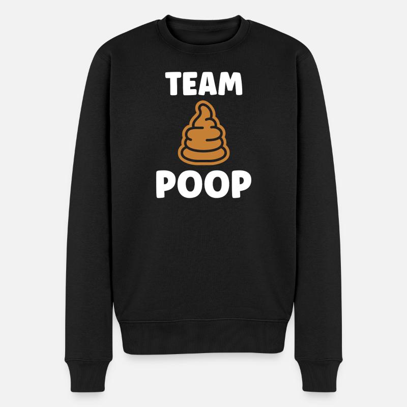 Kacke - Männer Premium Bio Pullover - Schwarz