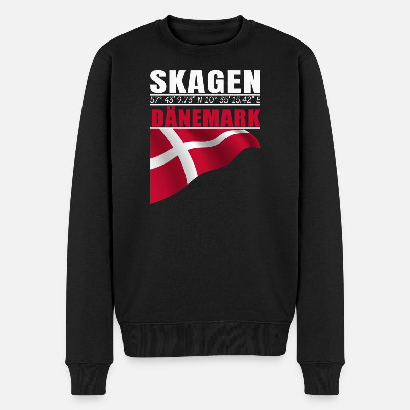 Skagen - Männer Premium Bio Pullover - Schwarz