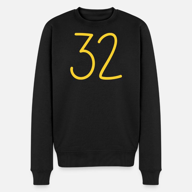 32 - Pull Premium bio Homme - noir