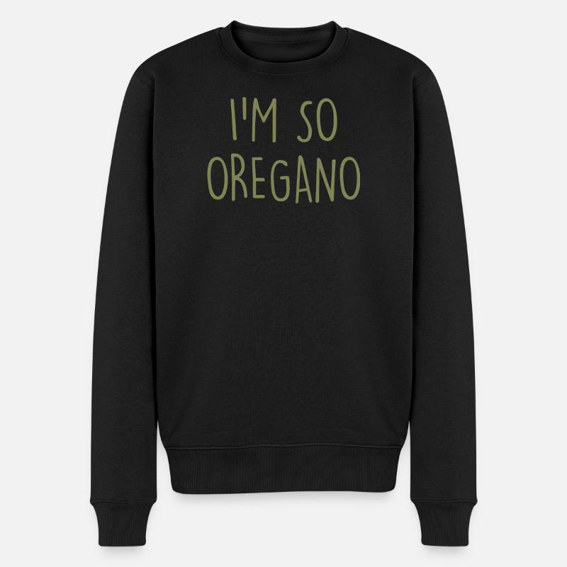 Origan - Pull Premium bio Homme - noir