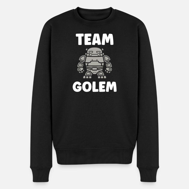 Team golem - Pull Premium bio Homme - noir