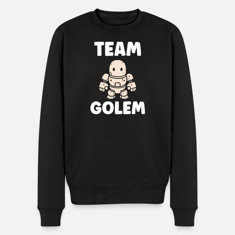 Team golem - Pull Premium bio Homme - noir
