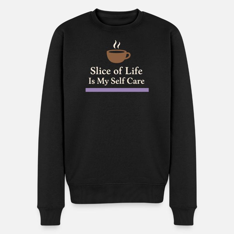 Introverti d’anime Weeb canapé - Pull Premium bio Homme - noir