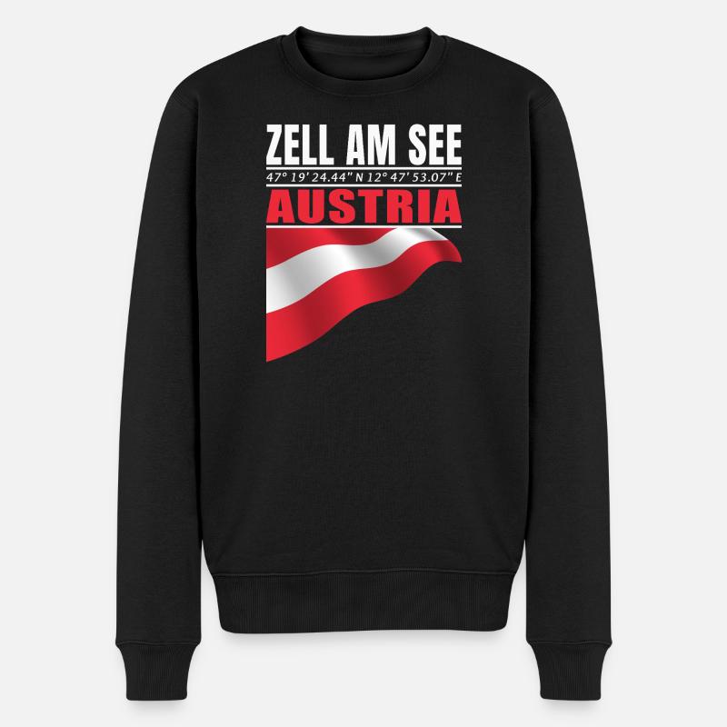 Zell am See - Pull Premium bio Homme - noir