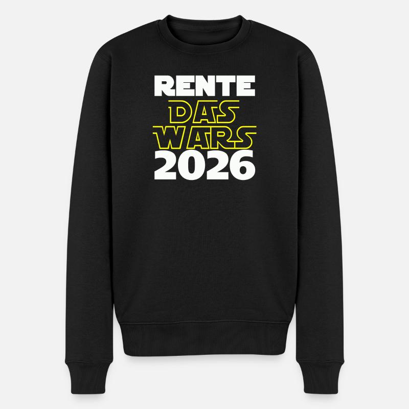 Pension 2026, c’est tout - Pull Premium bio Homme - noir