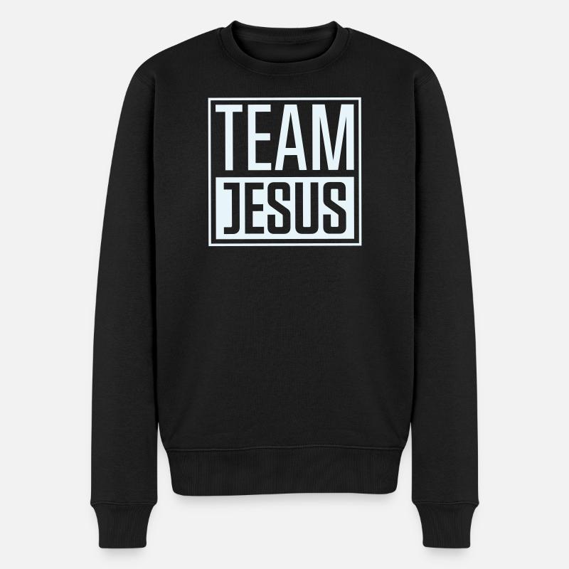 Équipe Jésus - Pull Premium bio Homme - noir