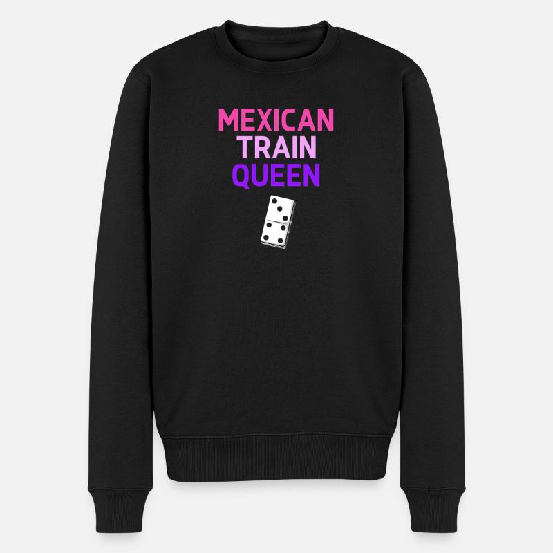 Train domino mexicain - Pull Premium bio Homme - noir