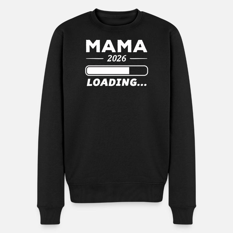 Mama 2026 Loading... - Men's Premium Organic Jumper - black