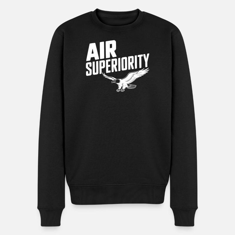 Supériorité aérienne - Pull Premium bio Homme - noir