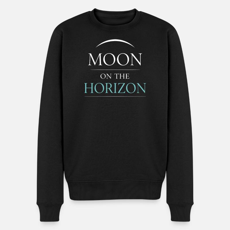 Navigation de nuit avec - Pull Premium bio Homme - noir