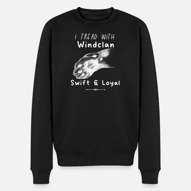 Warrior Cats -windclan Dreams - Men's Premium Organic Jumper - black