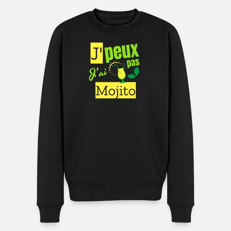 Je peux pas j’ai mojito - Pull Premium bio Homme - noir
