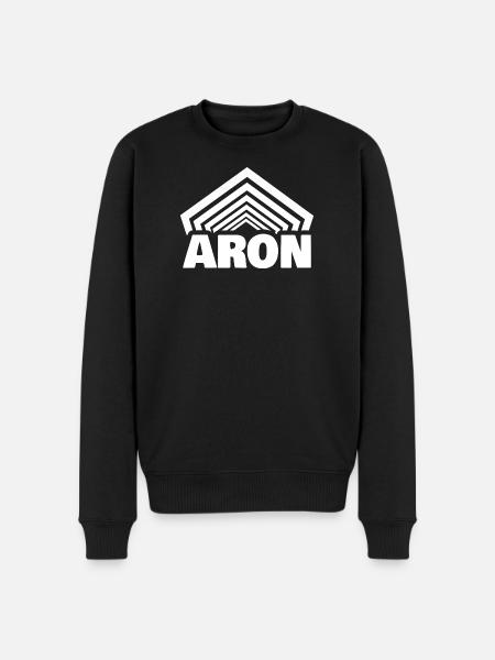 Prénom Aron - Pull Premium bio Homme - noir