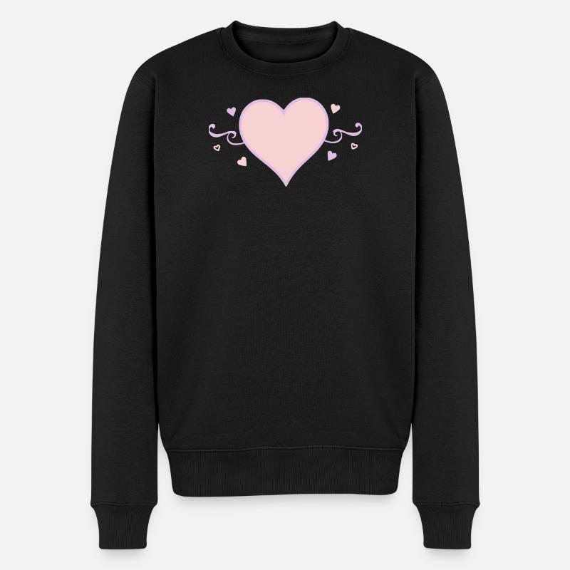 Muttertags Geschenk Mutter Muttertag Geschenkidee  - Männer Premium Bio Pullover - Schwarz