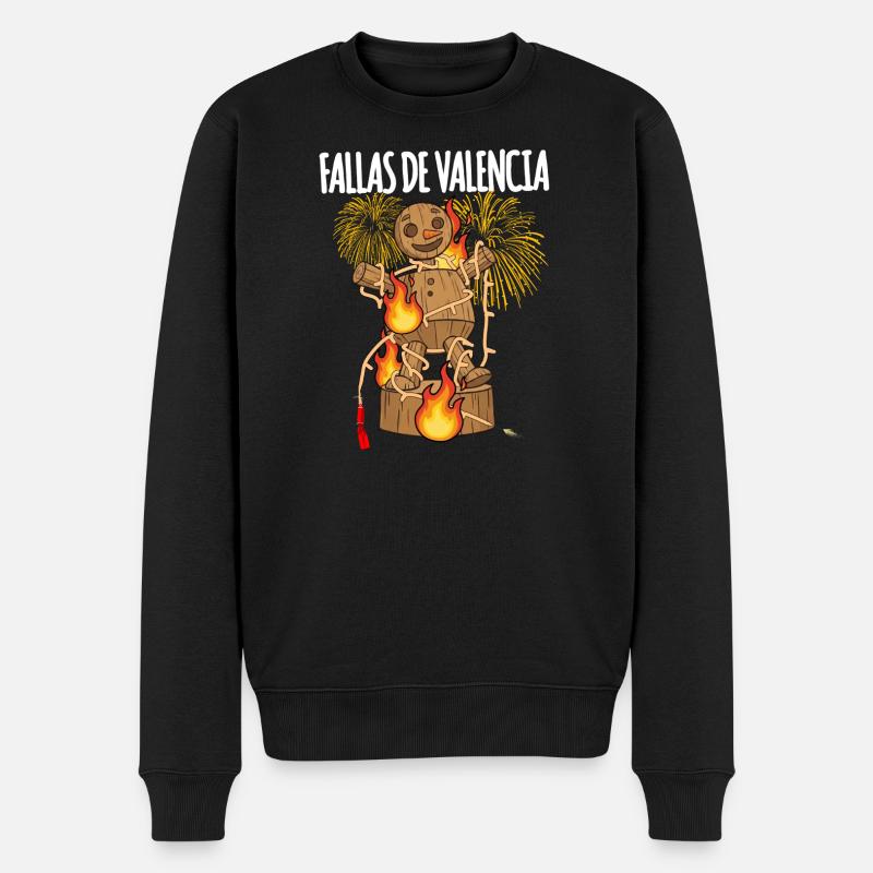 Fallas De Valencia Falla - Pull Premium bio Homme - noir