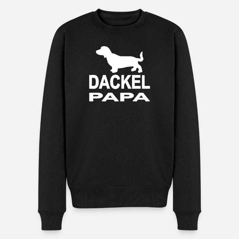 Teckel - Pull Premium bio Homme - noir