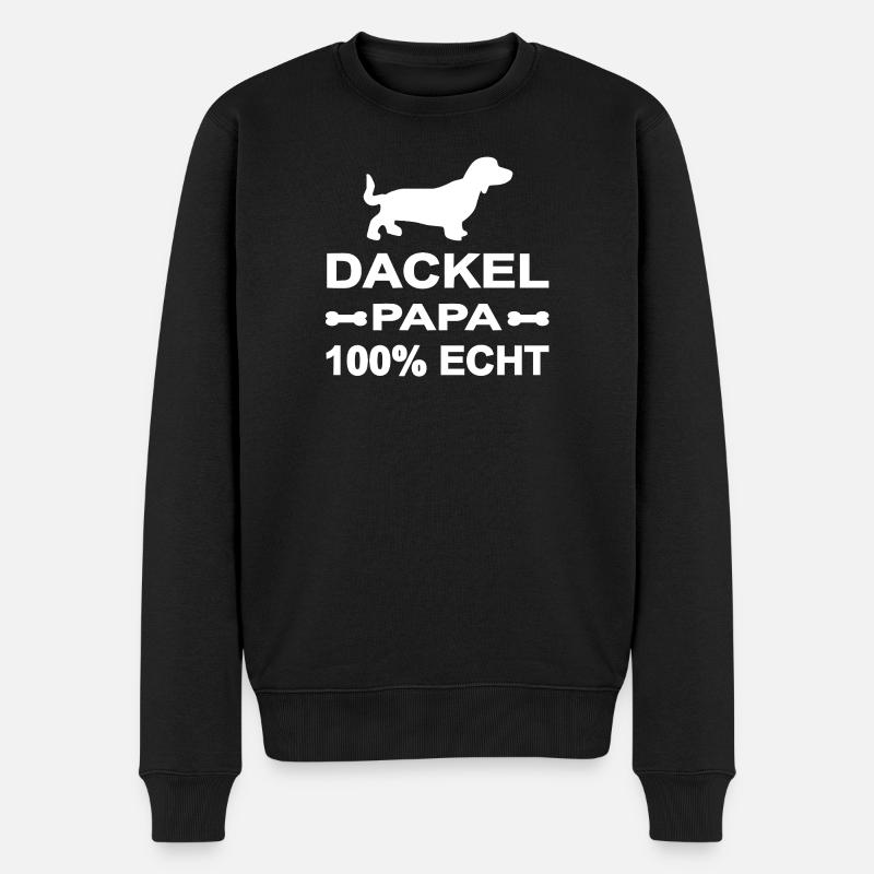 Teckel - Pull Premium bio Homme - noir