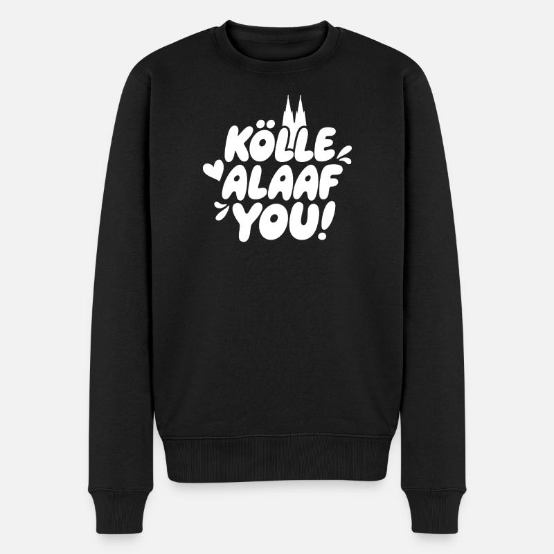 Kölle Alaaf You! - Männer Premium Bio Pullover - Schwarz