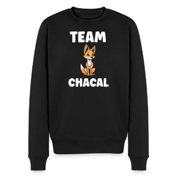 chacal - Pull Premium bio Homme - noir - Devant - Nico (187cm)