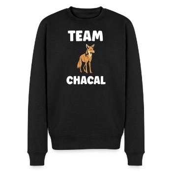 chacal - Pull Premium bio Homme - noir - Devant - Nico (187cm)
