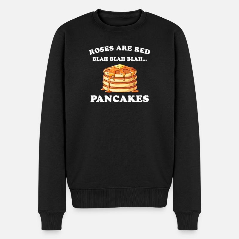 Les roses sont rouges – Crêpes - Pull Premium bio Homme - noir