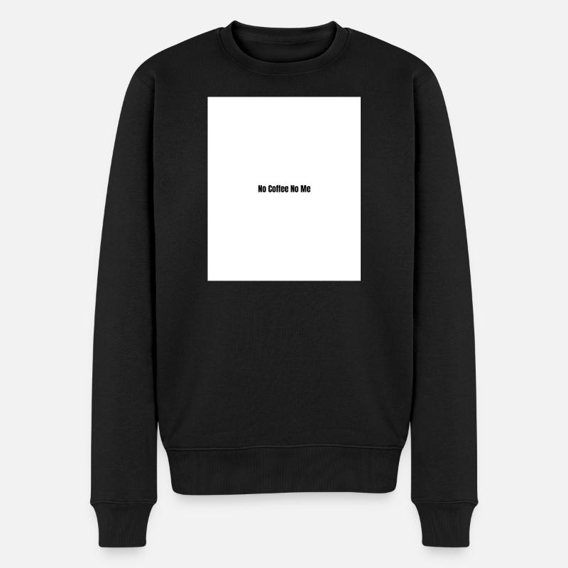 Pas de café, non, je - Pull Premium bio Homme - noir