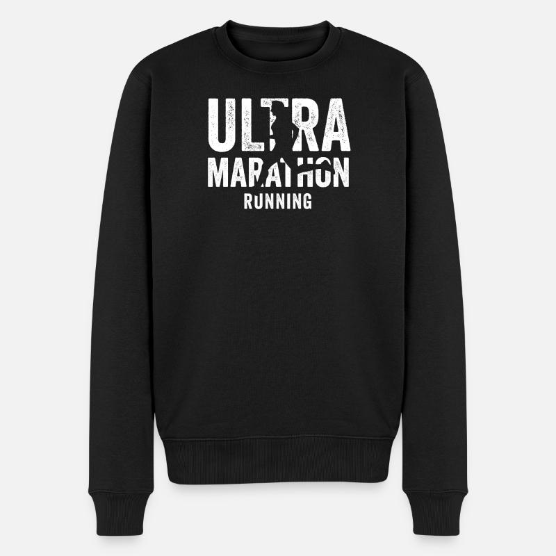 Ultramarathon - Pull Premium bio Homme - noir