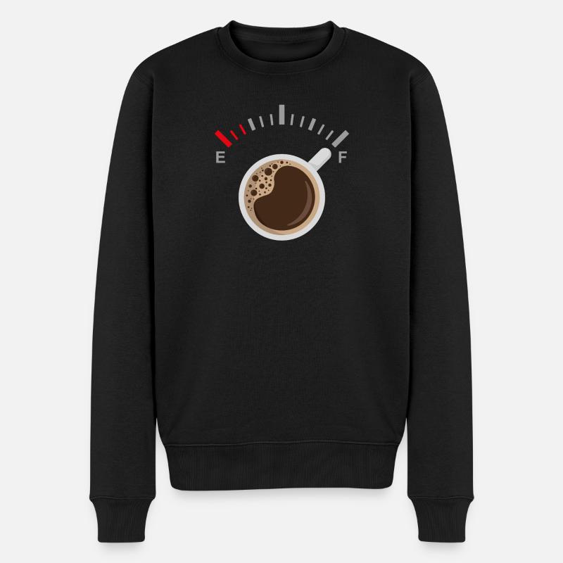 Plein de café - Pull Premium bio Homme - noir
