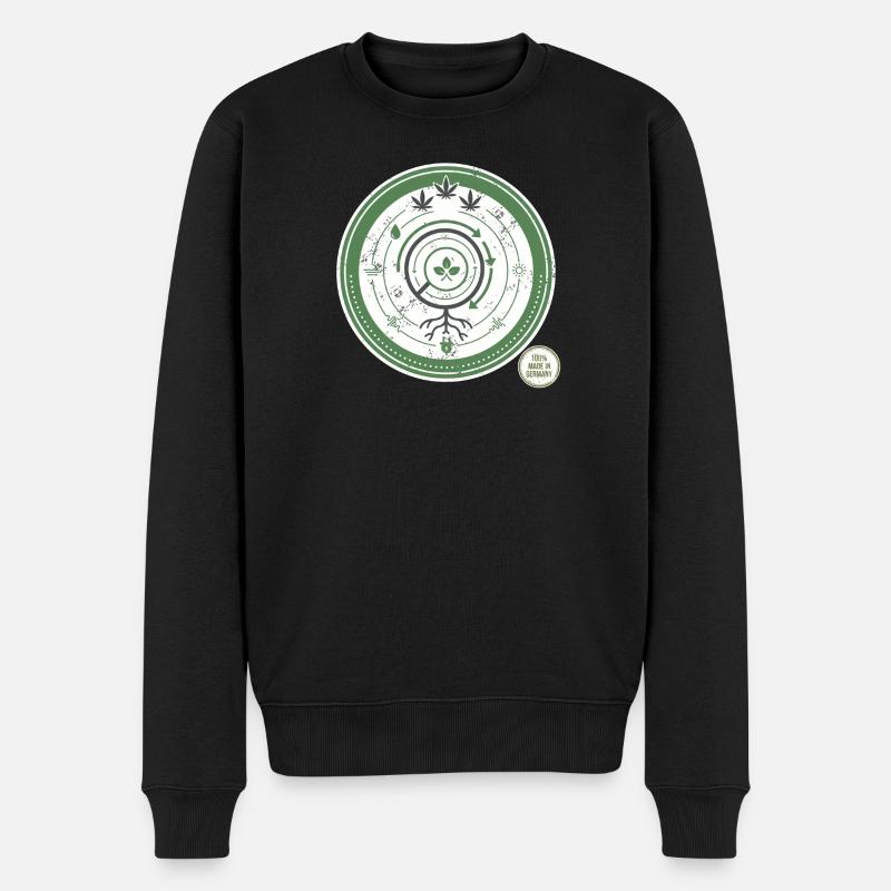 Spezialgärtner - Männer Premium Bio Pullover - Schwarz