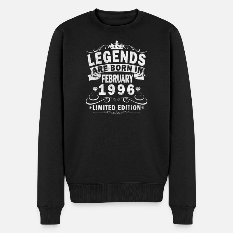 30e anniversaire février 1996 Millésime - Pull Premium bio Homme - noir